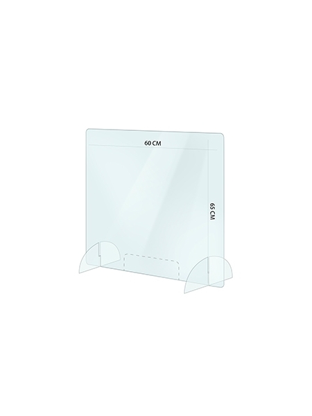 Parafiato - Protezione in Plexiglass spessore 4 mm 60x65  cm