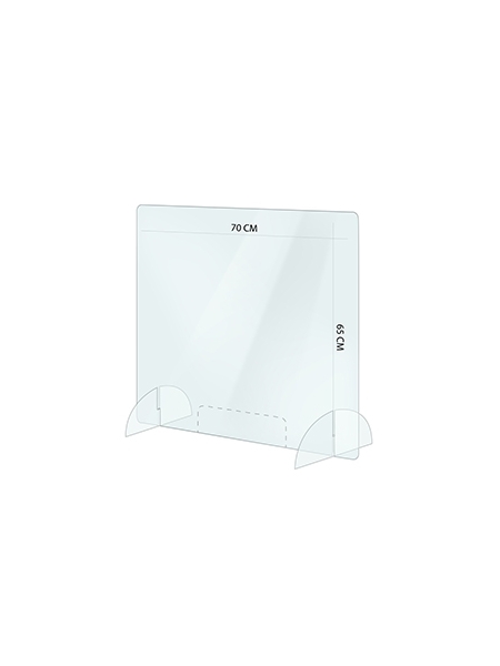 Parafiato - Protezione in Plexiglass spessore 4 mm 70x65 cm