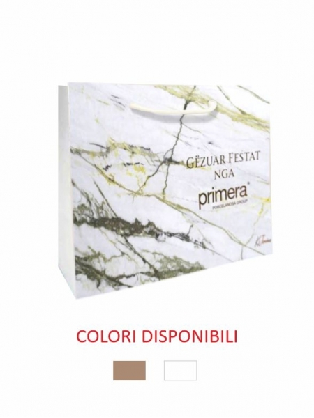 Busta in carta 22x10x22,5 cm - Personalizzazione full color