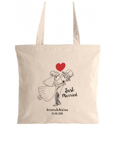 Shopper personalizzata matrimonio