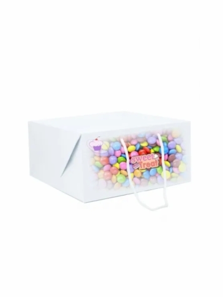 Shopper Box personalizzate full color in carta da 22x22x11cm