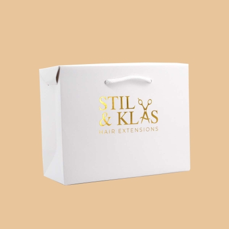 Shopper Box 24x10x18,5 cm - Personalizzate con stampa a caldo