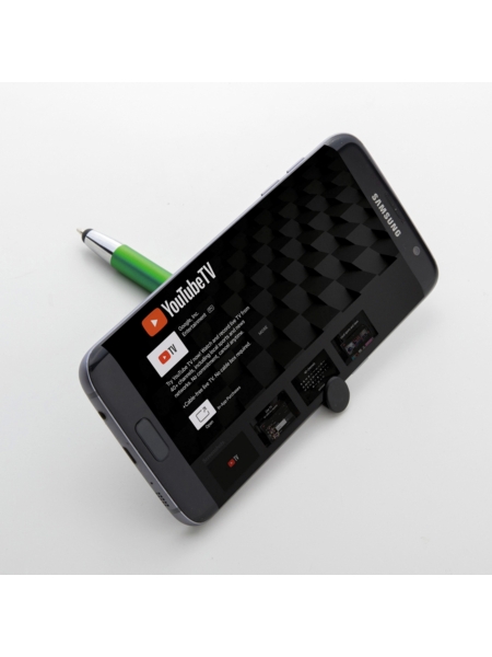 Penne a sfera con gommino per touch e supporto per smartphone