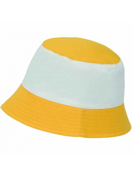 Cappellino in cotone modello Miramare bicolore