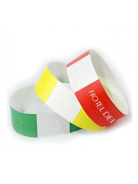 Docksnet Braccialetti Carta Eventi in Tyvek Personalizzabili - Bracciali  Monouso Identificativi Colorati (100 Pezzi, Giallo) : :  Cancelleria e prodotti per ufficio