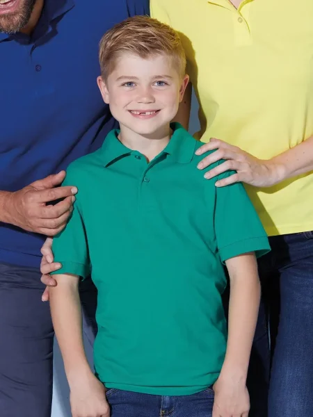 Polo da bambino personalizzata James & Nicholson Classic Polo Junior