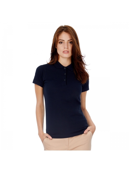 Polo da donna personalizzata B&C Collection Safran Timeless Women
