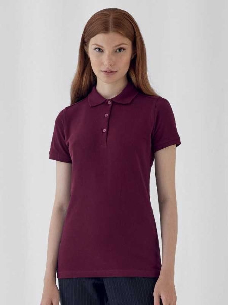 Polo da donna personalizzata B&C Collection Safran Timeless Women