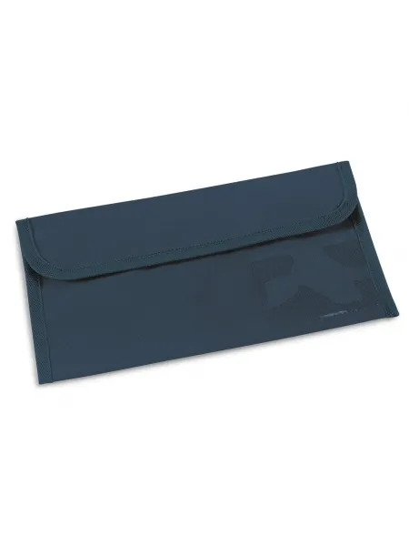 2 portafogli per bambini, 11 x 13 cm, tasca sul petto, borsa da viaggio, borsa per cassa e bus, tessera studenti, blu/nero, Nero , Fashion