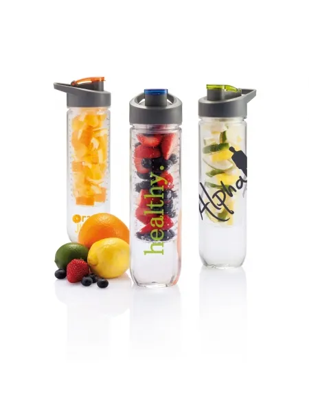 Moveo Borraccia Tutto In Uno Con Infusore E Tracolla | Bottiglia Frullatore E Porta Pillole, Per Persone Attive, 209 G - 3