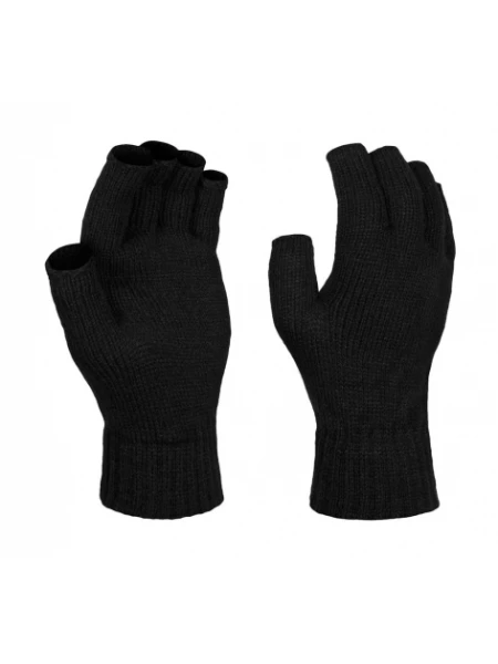 Simms PG-12482 Headwaters Fleece No Finger Gloves Black - Size L