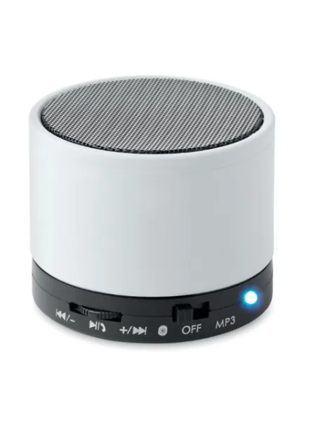 Cassa Bluetooth Portatile Callisto | Altoparlante Ultra Compatto In Tessuto, Vivavoce, USB, MicroSD, AUX, Radio FM, Batteria 400mAh, Nero - 4