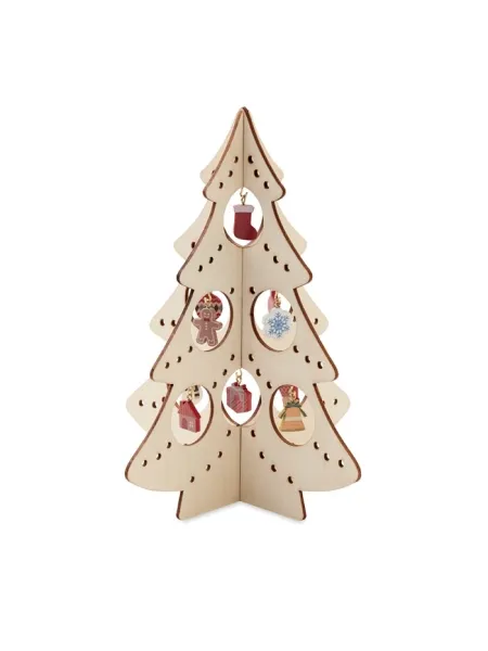 Logbuch-Verlag 4 angeli da appendere per albero di Natale, 7,5 cm