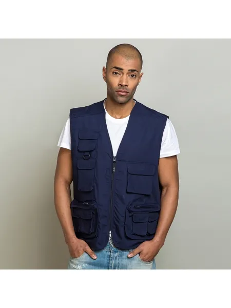 Gilet Imbottito Da Lavoro Multitasche Velilla 205901 - Foto 7