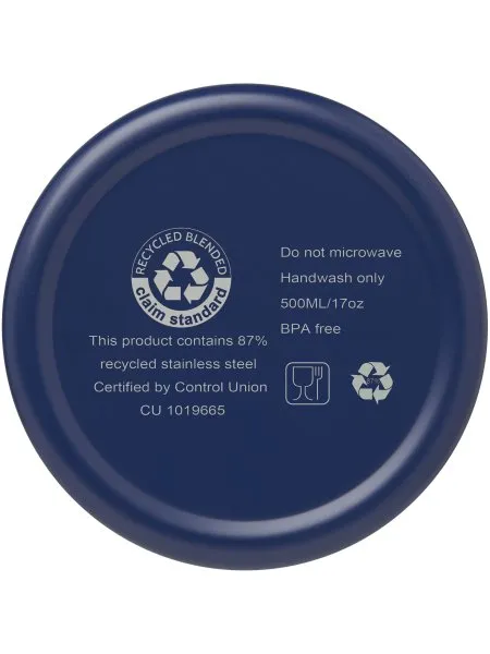 Borraccia Termica In Acciaio Inox YouDesign 500ml, Con Teschio Messicano, Doppia Parete, Senza BPA, Stampata In Francia - 4