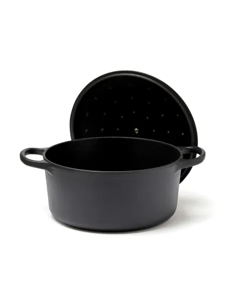 Spetebo Casseruola In Ghisa Smaltata 24 Cm (3,5 Litri) – Rosso – Pentola Per Arrosti E Stufati, Adatta A Tutti I Piani Cottura (Induzione Inclusa) - 5