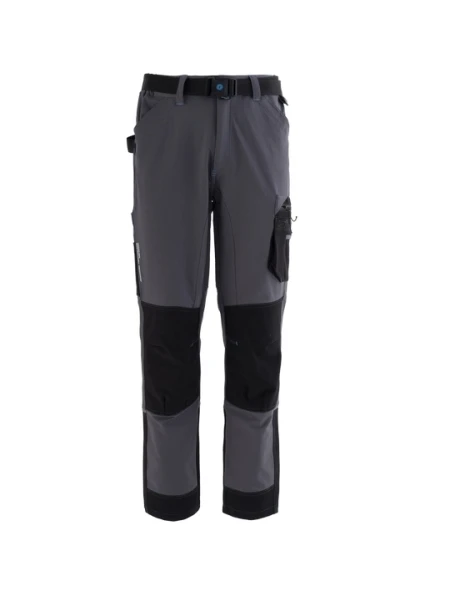 Pantalone Da Lavoro Rossini Adelaide - 100% Cotone Twill, Elastico Ai Fianchi, Tasconi Laterali, Certificato