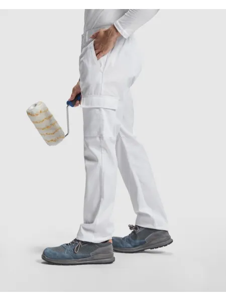 StrongAnt - Pantaloni Da Lavoro Da Uomo, Corti Da Pittore, Da Uomo Corti Da Pittore Da Uomo Estivi Nero Stretch 60 127904572