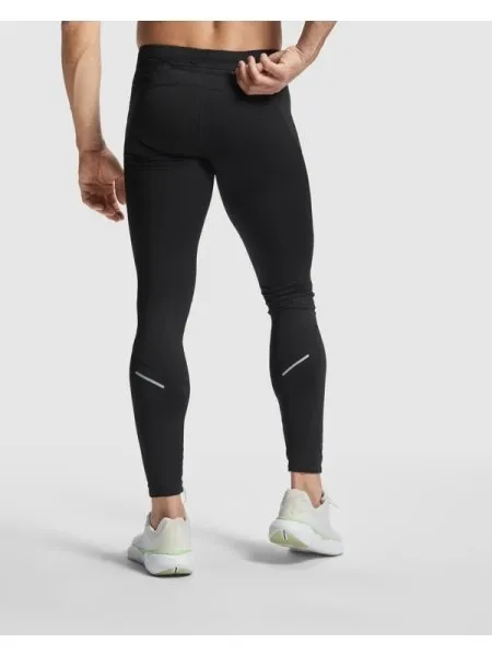 Trigema Leggings Sportivi Uomo In Trevira Bioactive, Traspiranti E Antiodore, Unisex, Taglio Aderente