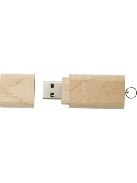 Chiavetta USB 3.0 Da 32GB In Legno Anloter – Design Originale, Velocità Lettura 40MB/s, Compatibile Con PC, Mac, Linux