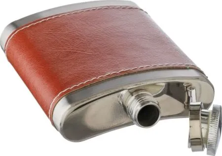 Polar-Effect Fiaschetta in acciaio inox con incisione | Il migliore uomo del mondo | bottiglia da 200 ml – regalo di compleanno