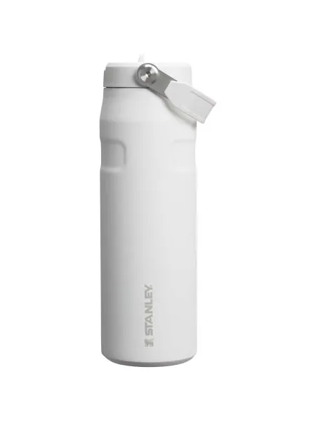 Stanley IceFlow Borraccia Termica Con Cannuccia 590 Ml – Acciaio Inox, Mantiene Il Freddo 12 Ore, Manico Ergo, Resistente A Perdite, Senza BPA – Grigio Nebulizzato