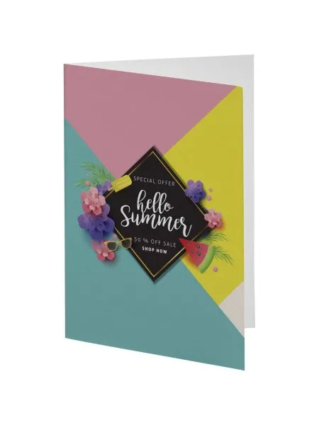 Biglietto Di Auguri Per Cresima – Formato A6 Con Busta, Design Floreale, Carta Opaca 400g, Prodotto In Germania - 2
