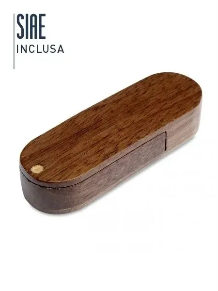 Penna USB 3.0 Flash Drive in legno rotativa