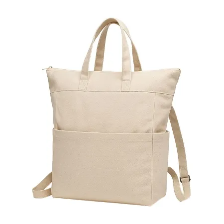 Zaino in cotone certificato personalizzabile Tortona 340