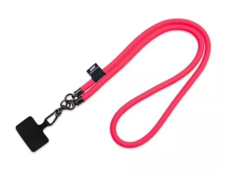 Lanyard tubolare con supporto per telefono