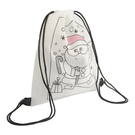 Sacca in TNT da colorare personalizzabile Xmas Art Backpack