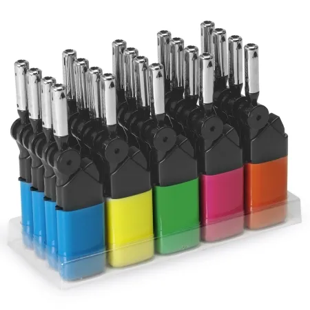 Accendigas piezoelettrico con tubo orientabile in ABS TURN