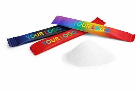 Bustine zucchero stick personalizzate 3,6 g