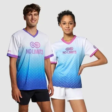 Maglia poliestere con scollo a V 135g unisex, bambino