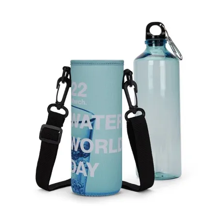 Portaborraccia in neoprene sublimato.