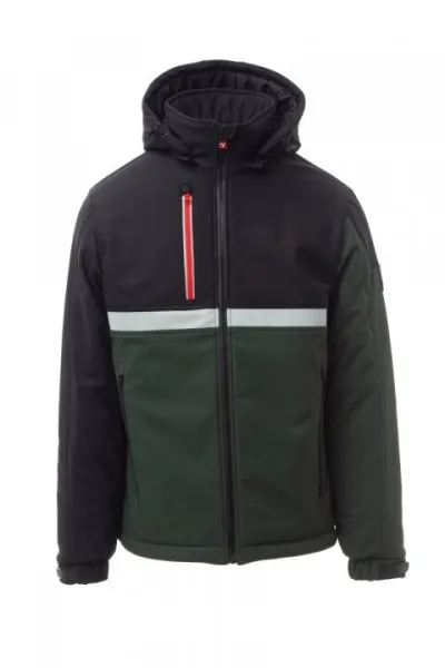 Softshell uomo 3 strati 320 g/m² personalizzabile Payper Wise Pad