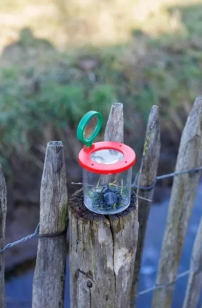 Barattolo con lente d ingrandimento per bambini 3x 6x Sunlit