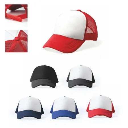 Cappellino trucker 5 pannelli 90 g/m² personalizzabile Orlen