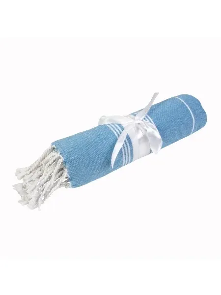 Telo mare/pareo in cotone 182 g/m² personalizzabile 90 x 170 cm