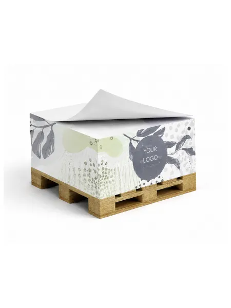 Box per foglietti pallet 12 x 8 x  6 cm