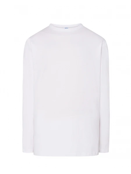 T-shirt Uomo Manica Lunga HB &ndash; Fit Extra Slim, Cotone E Poliestere, Nuovo Con Etichette